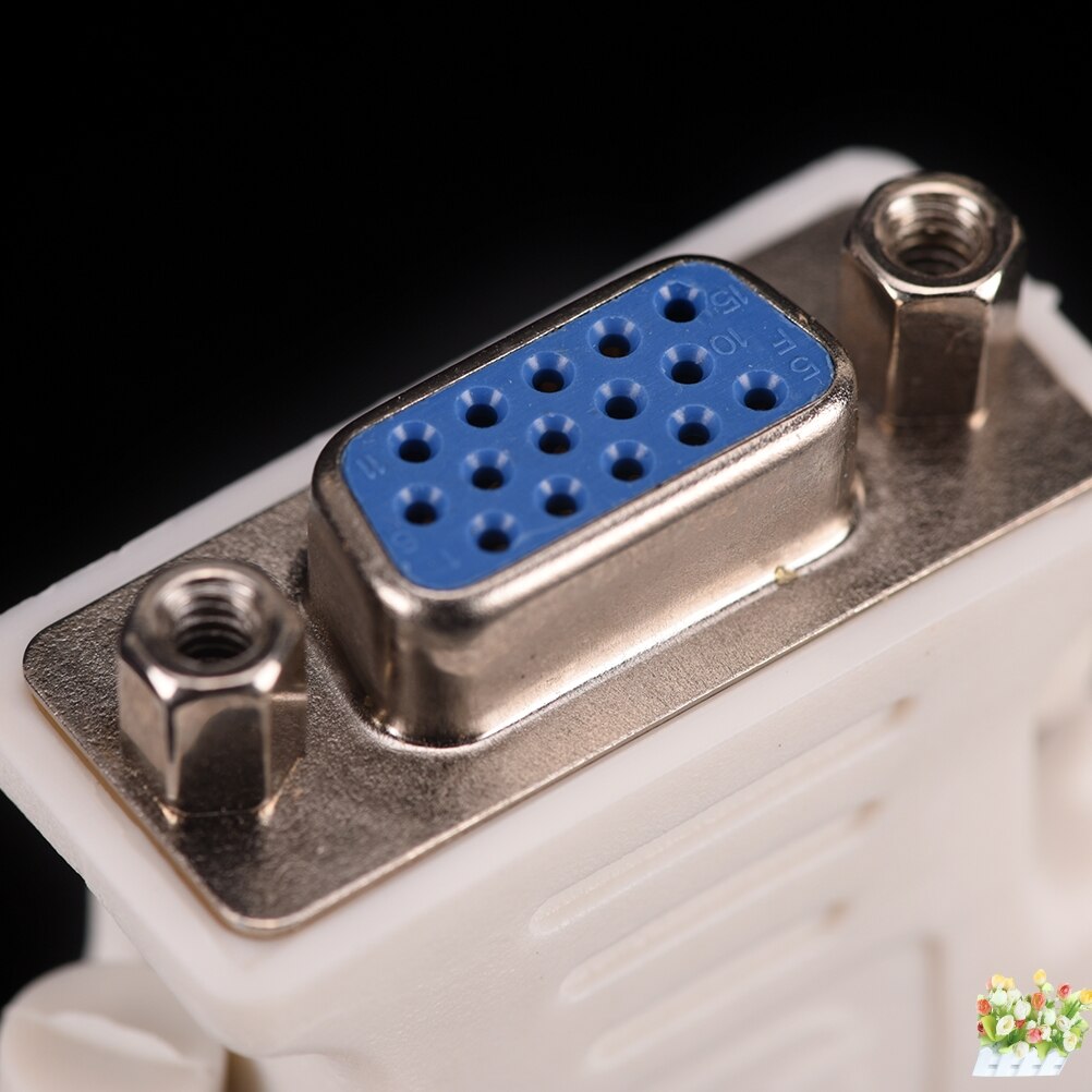 24 + 1 Pin DVI-D-D-M Om VGA-F Adapter-25 Pin (Dual Link) DVI-D Male Naar 15 Pin VGA Female Video Computer Monitor Adapter