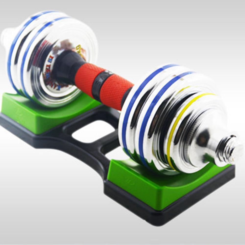 1 paar Hantel Halterung Hantel Halterung Platzierung Rahmen Stand Boden Schutz Fitness Ausbildung Gerät Für Heimat Hantel Halfter