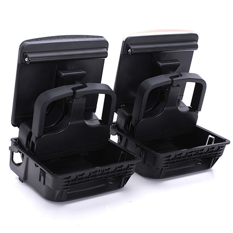 Compartimento para apoyabrazos Central y trasero de coche, soporte para bebidas para VW Jetta Golf 6 MK6, accesorio de estilismo para botella, 1 Uds.