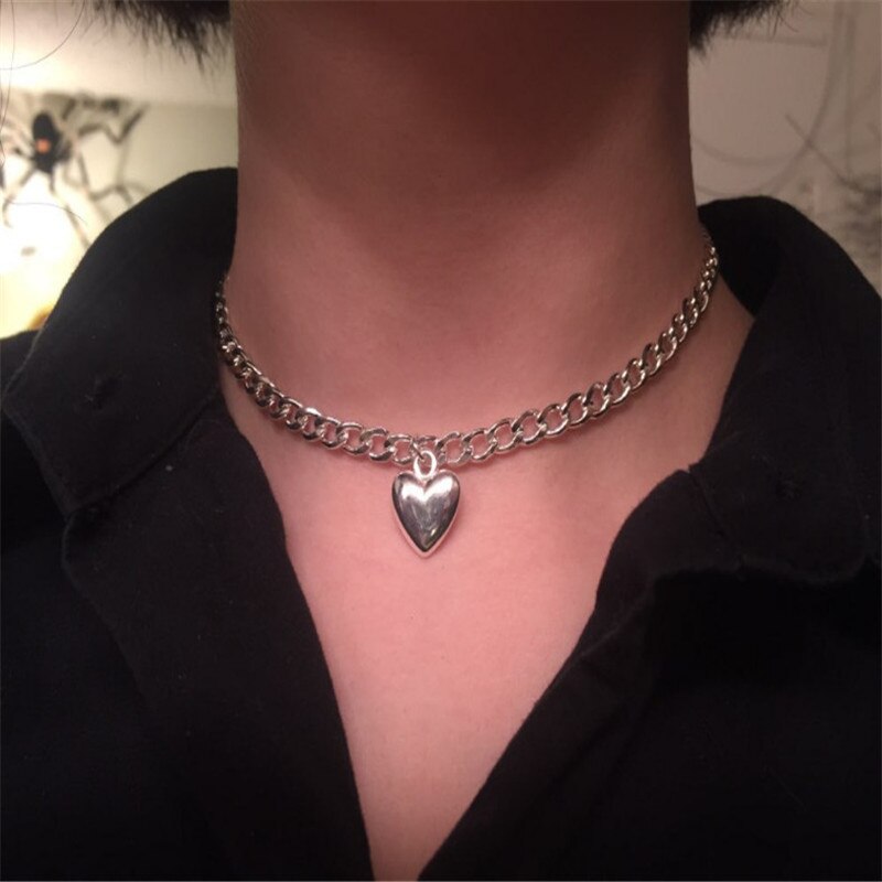 Link Chain Choker Ketting Voor Vrouwen Charme Ketting Collares Sieraden