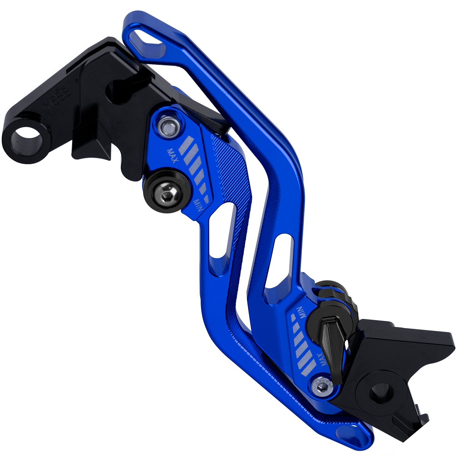 For Yamaha MT-09 Tracer/FJ09	MT-10	5D Short/Long Clutch Brake Levers Adjustable CNC Motorbike: 5D short blue