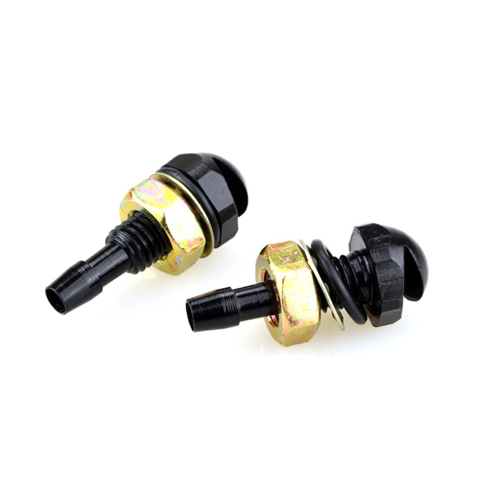 2Pcs Universal Aluminum Alloy Car Windscreen Washer Wiper Sprayer Auto Wiper Jet Nozzle Fan-Shaped Car Cleaning Nozzle: black