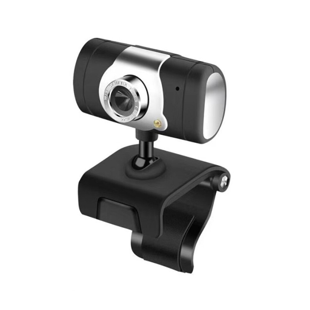 Alloet Usb 2.0 Hd Webcam,360 Draaibare Clip-On Webs Camera Met Microfoon, hoge Resolutie Cmos Sensor Webcams Voor Net Meeting