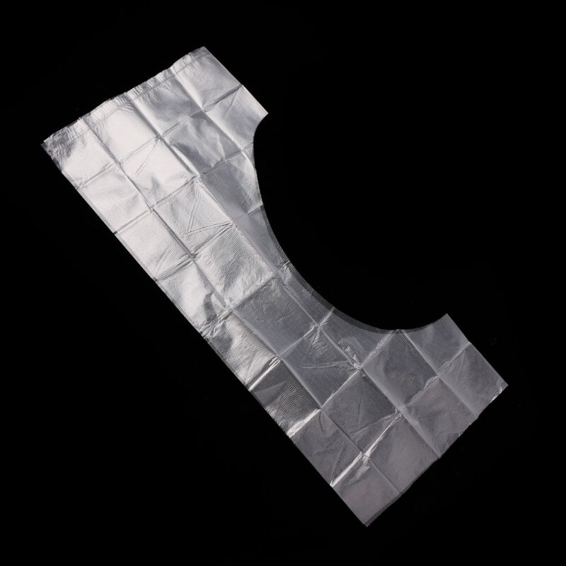 50 Stuks Wegwerp Toilet Seat Cover Waterdicht Antimicrobiële Papier Mat Pad