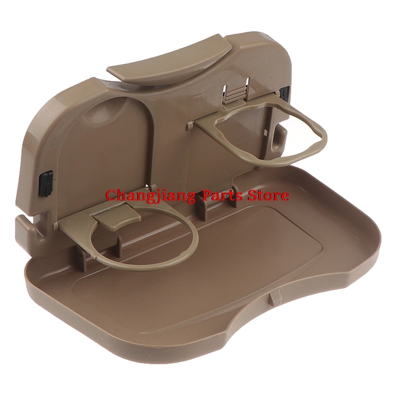 Car Folding Table Auto Drink Food Cup Tray Car Cup Holder Car Back Seat Table