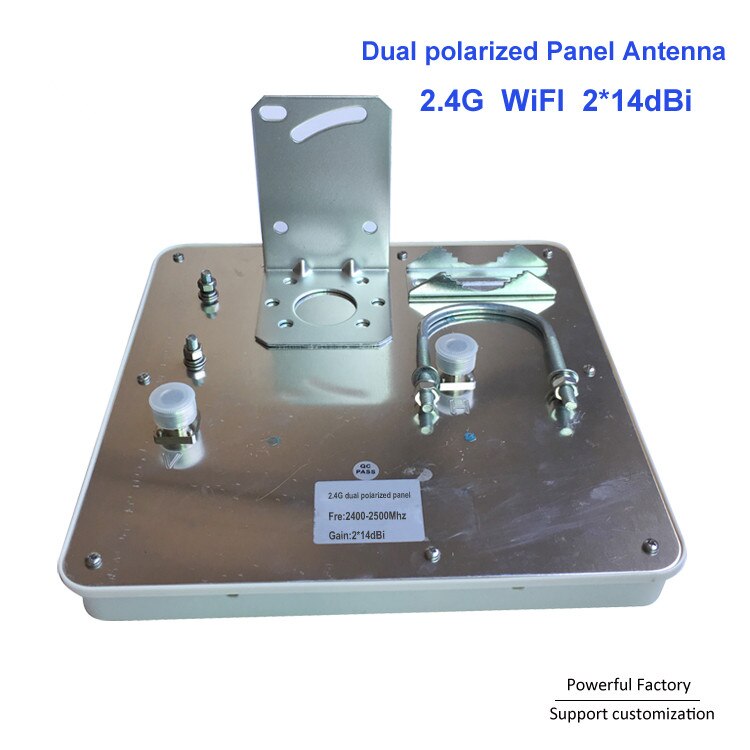 Direzionale a Lunga distanza doppia polarizzati 14dbi pannello esterno antenna 2.4g antenna wifi 1pcs
