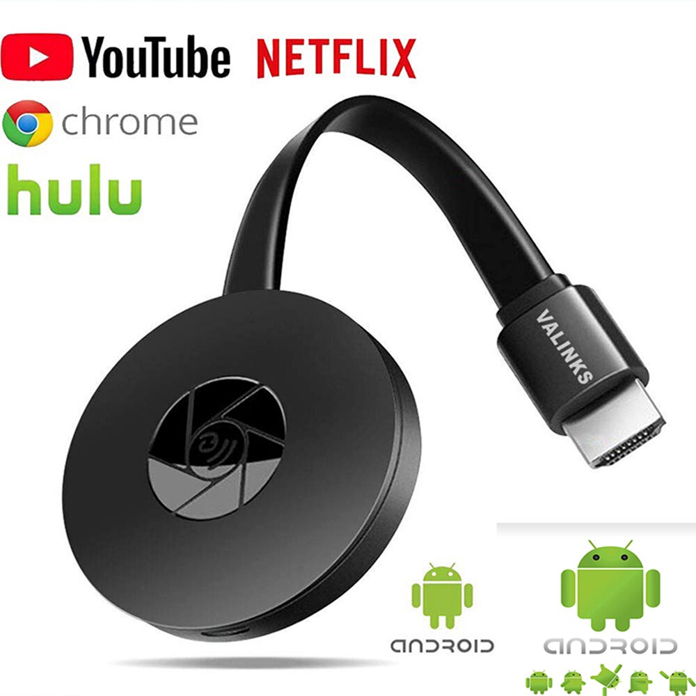 Chromecast Tv Stick 1080P 4K Wireless Wifi Beeldscherm Tv Dongle Ontvanger Screen Mirroring Hdmi Tv Stick Dlna Miracast android Ios: 1PCS G2