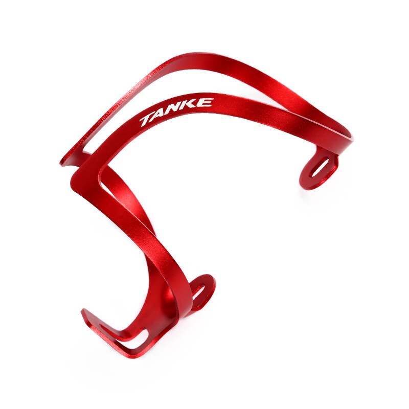 TANKE-portabotellas ultraligero de aleación de aluminio, accesorios para ciclismo de montaña o carretera: Red