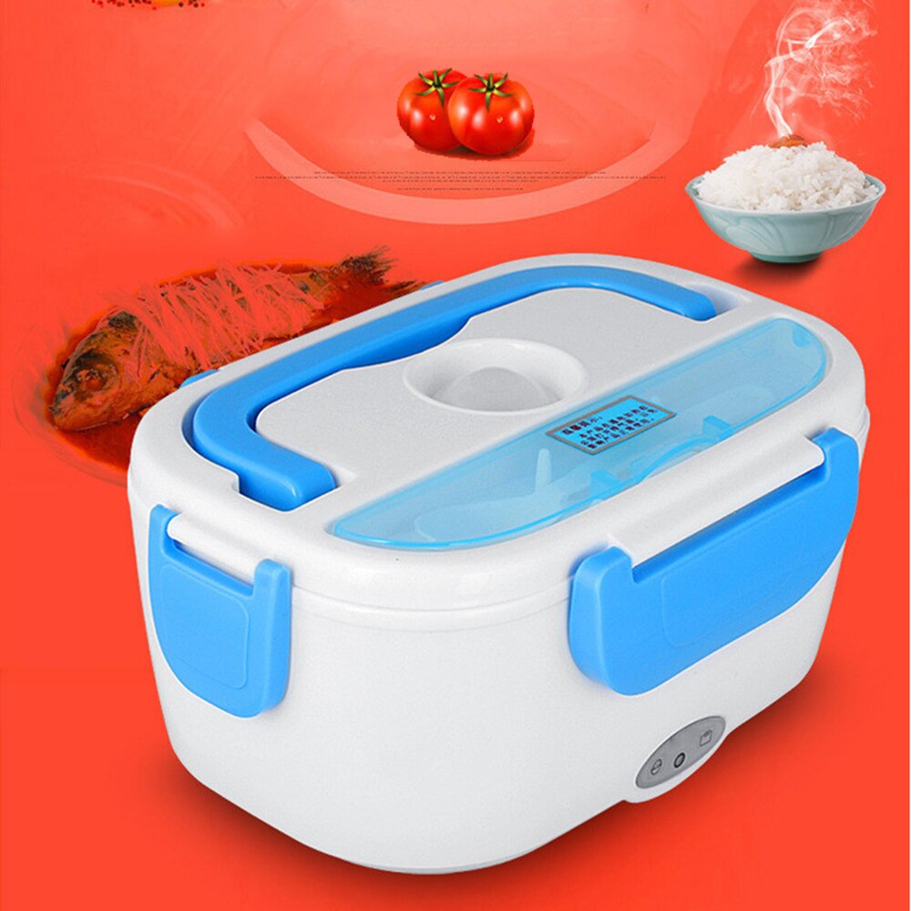 1.3L-1.5 L Portable Car Electric Lunch Box Food Storage Container Heater 40W 110V Food Grade Plastic Truck Oven Cooker