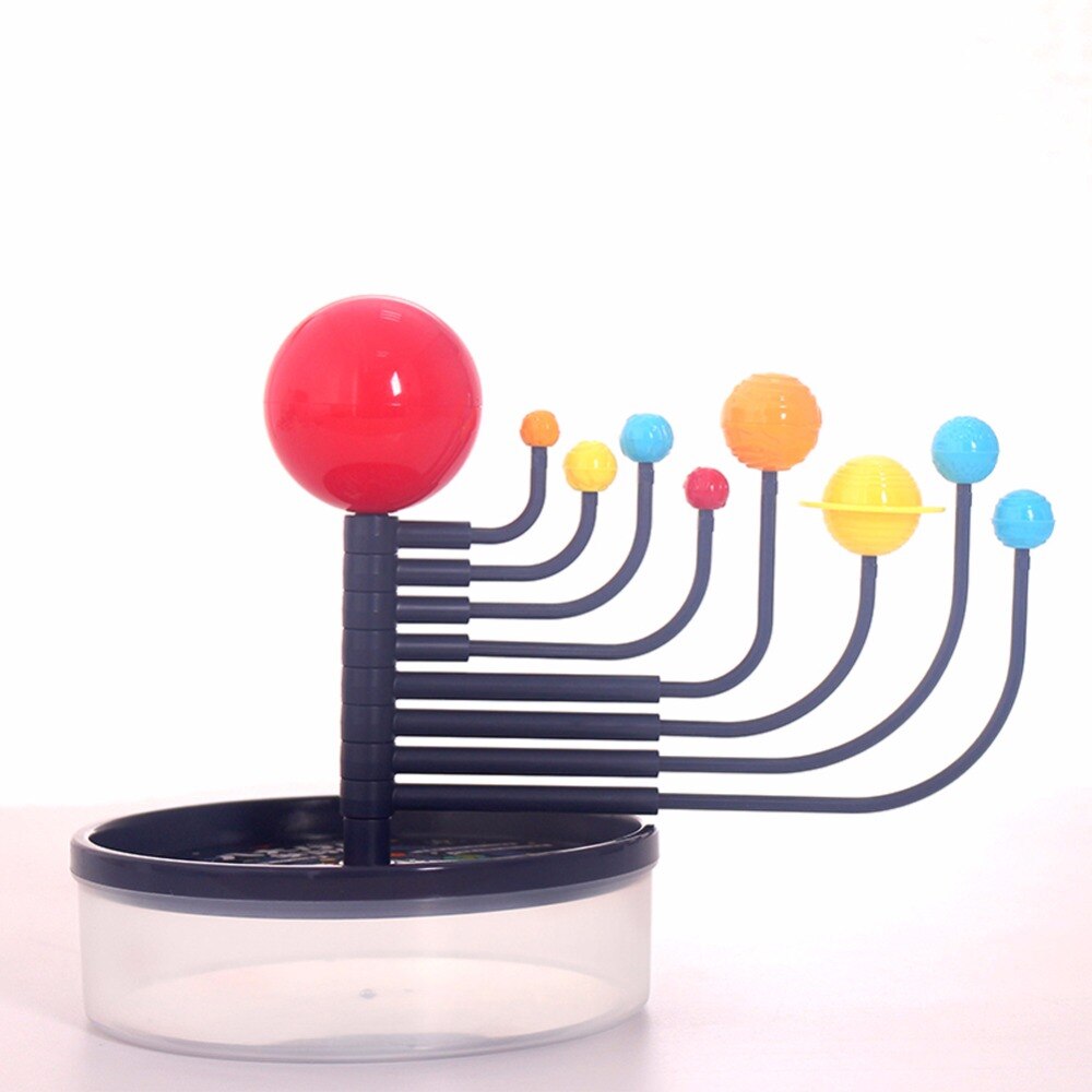 1 Pc/Box Fasinating Interesting Manual DIY 8-Planet Solar-System Model Planetarium for Children Physics & Mathematics Education