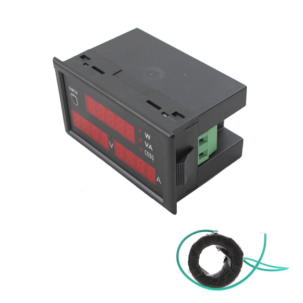 DL69-2048 Digital Multi-function Meter Voltmeter Ammeter High Stable And Durable Voltmeter Ammeter AC80-300V