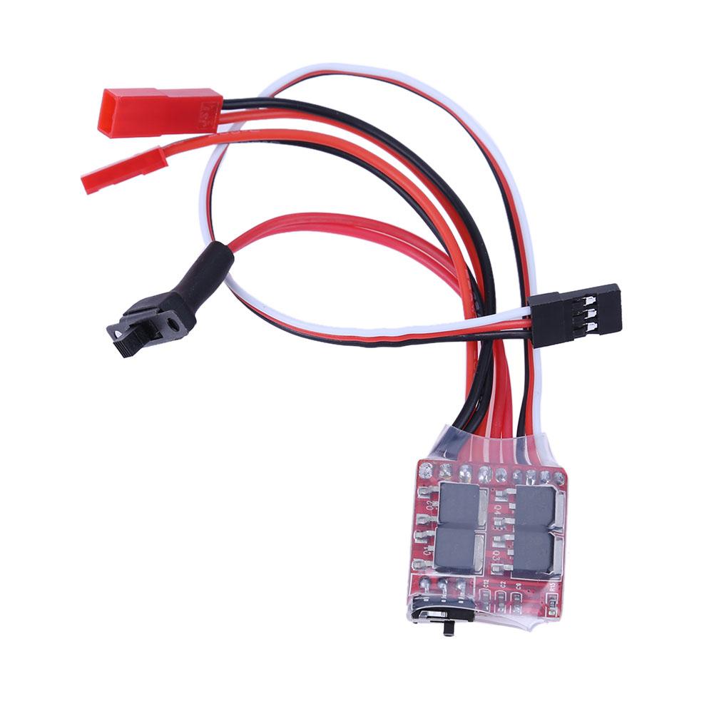 20A 3-9V Mini Brushed Electric Speed Controller Esc Borstel Elektronische Motor Speed Controller Voor Rc Auto