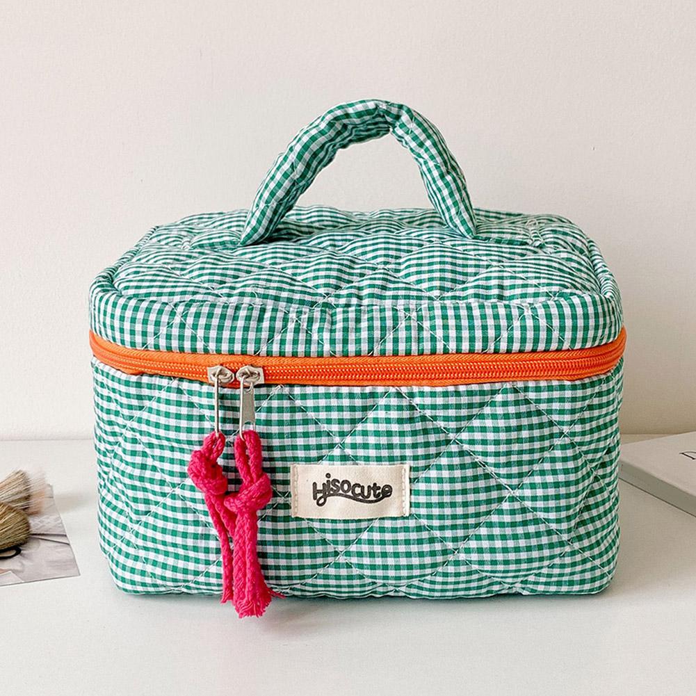 Portable Cosmetic Bag Cute Simple Makeup Bag Multipurpose Travel Handbag Wash Bag Toiletry Bag Storage Organizer