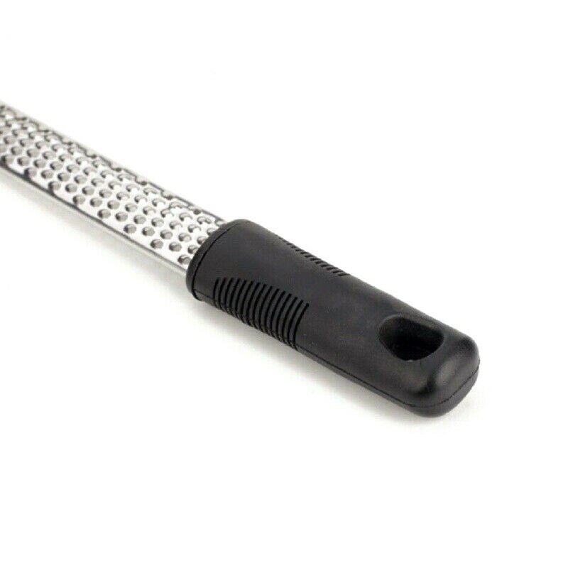 Stainless Steel Cheese Food Grater Zester Hand Held Flat Ginger Shredder Tools