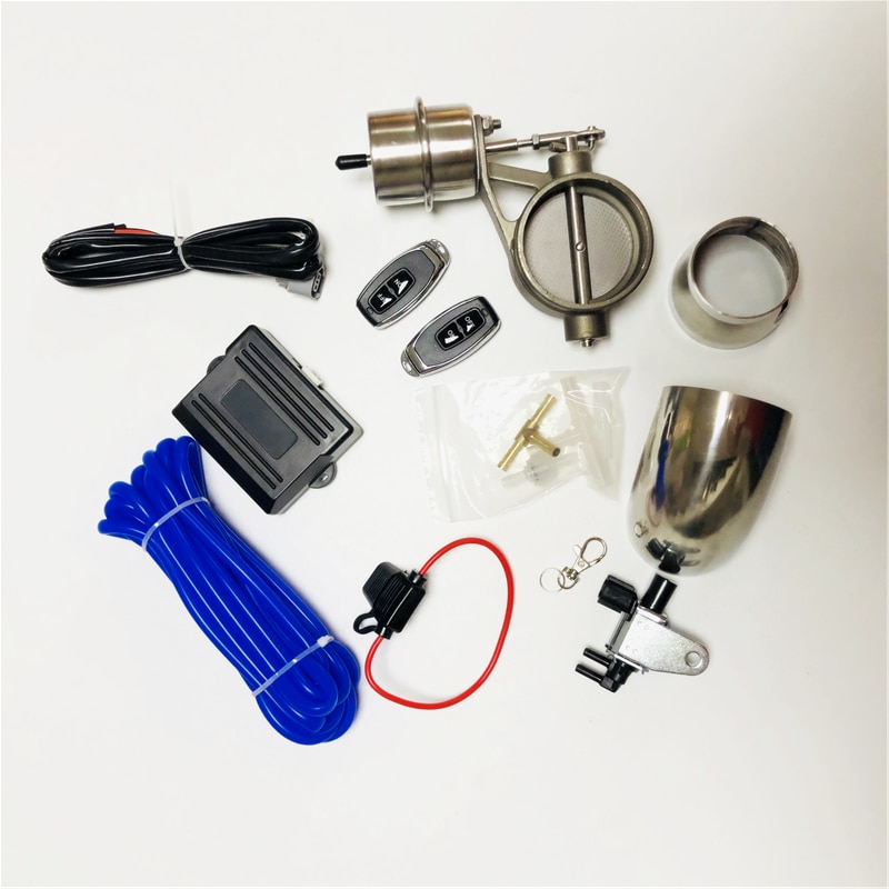 Valve d'échappement cut-out sans fil pour voiture, 1 kit de contrôle, avec télécommande, interrupteur, contrôle, 1 pièce