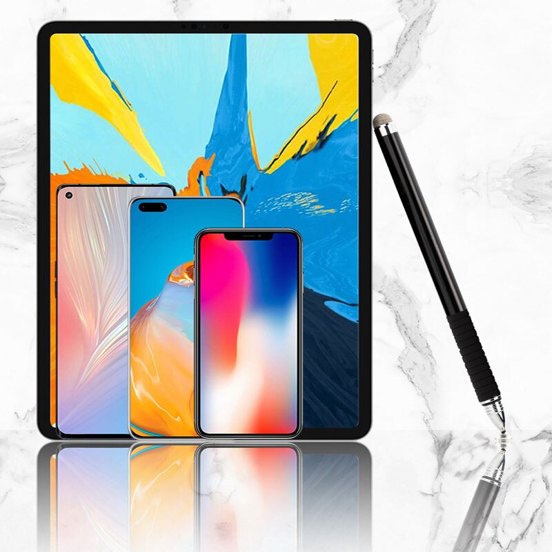 Mosible 2 w 1 uniwersalny rysik z ekranem dotykowym z końcówkami z włókna szklanego dla jabłko ołówek wszystkie iPad ołówek iPhone Huawei rysik