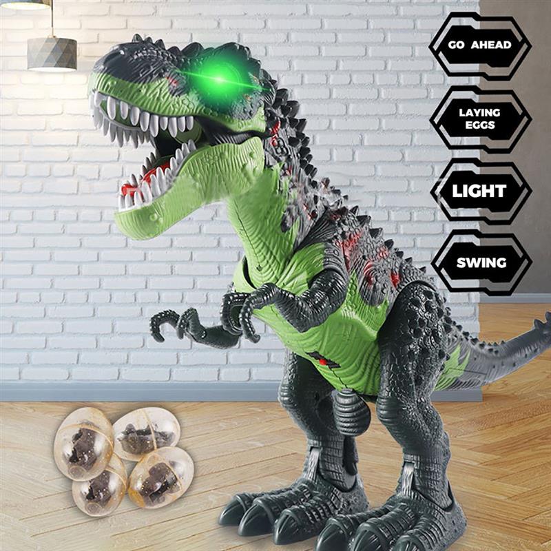 Grand dinosaure à Spray, tyrannosaure Rex, jouet électrique, modèle Animal en marche, télécommande, jouets pour enfants,