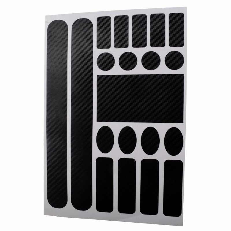 Carbon Fiets Beschermende Sticker Anti-Kras Fiets Frame Achter Vorken Protector Mtb Fietsen Chainstay Beschermende Film: Carbon