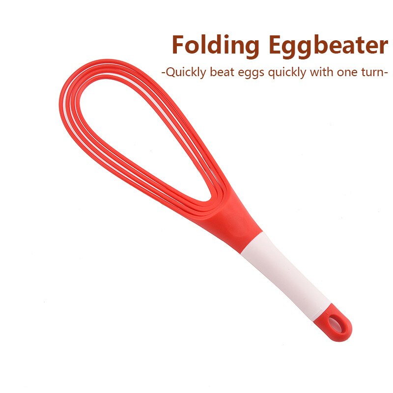 Food Grade PP Hand Pressure Rotating Mixer Egg Beater Coffee Milk Mixing Eggbeater Handheld Mixer Kitchen Cooking Tools 1PC