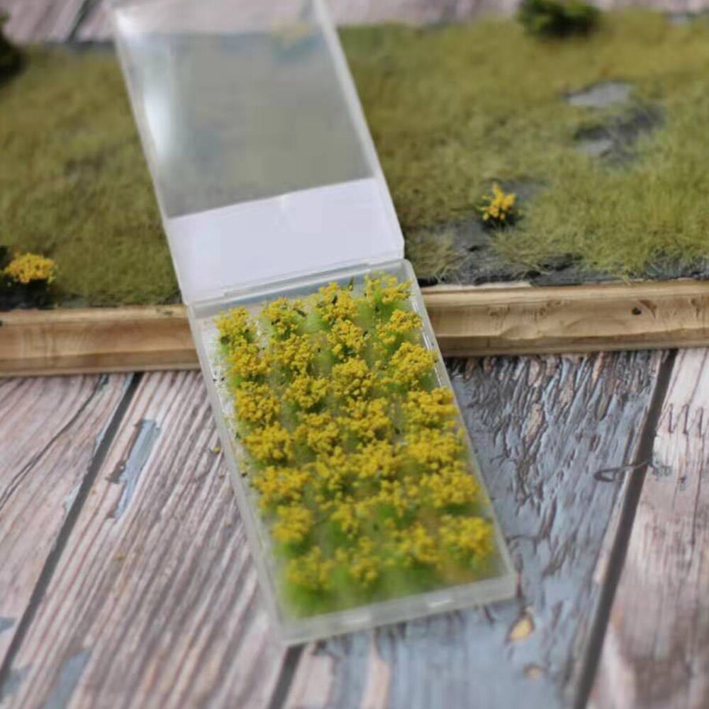 Modell scen terräng produktion simulering blomma vild ros blomma diy miniatyr landskap material: B