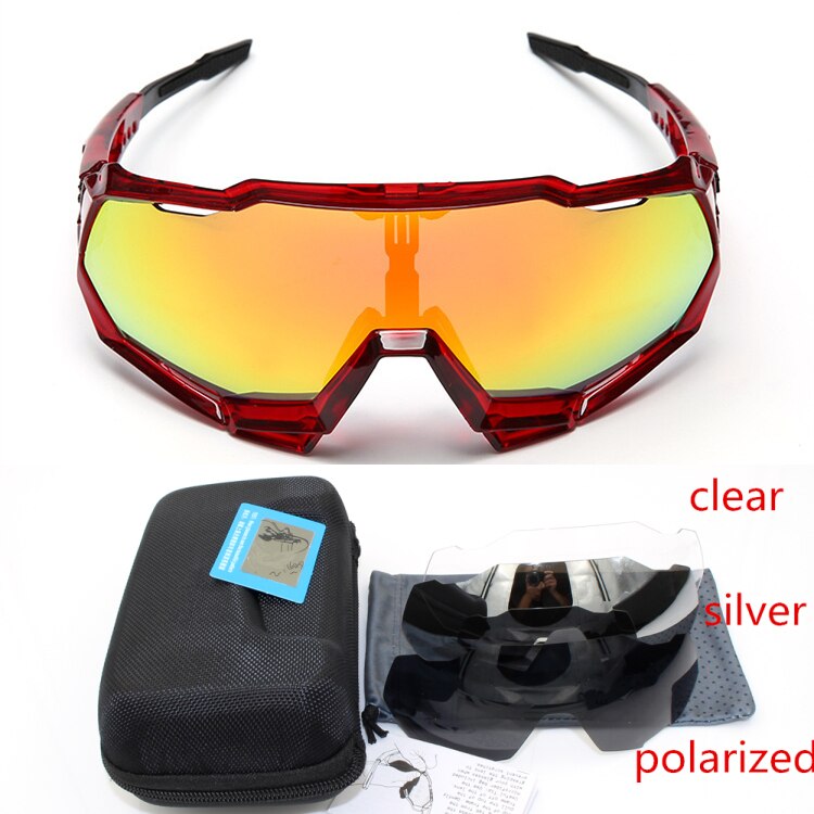 S2 Gepolariseerde Fietsen Zonnebril Mountainbike Bril Sportbrillen Mtb Fiets Bril Mannen Gafas Ciclismo Peter Uv400 Snelheid: 4