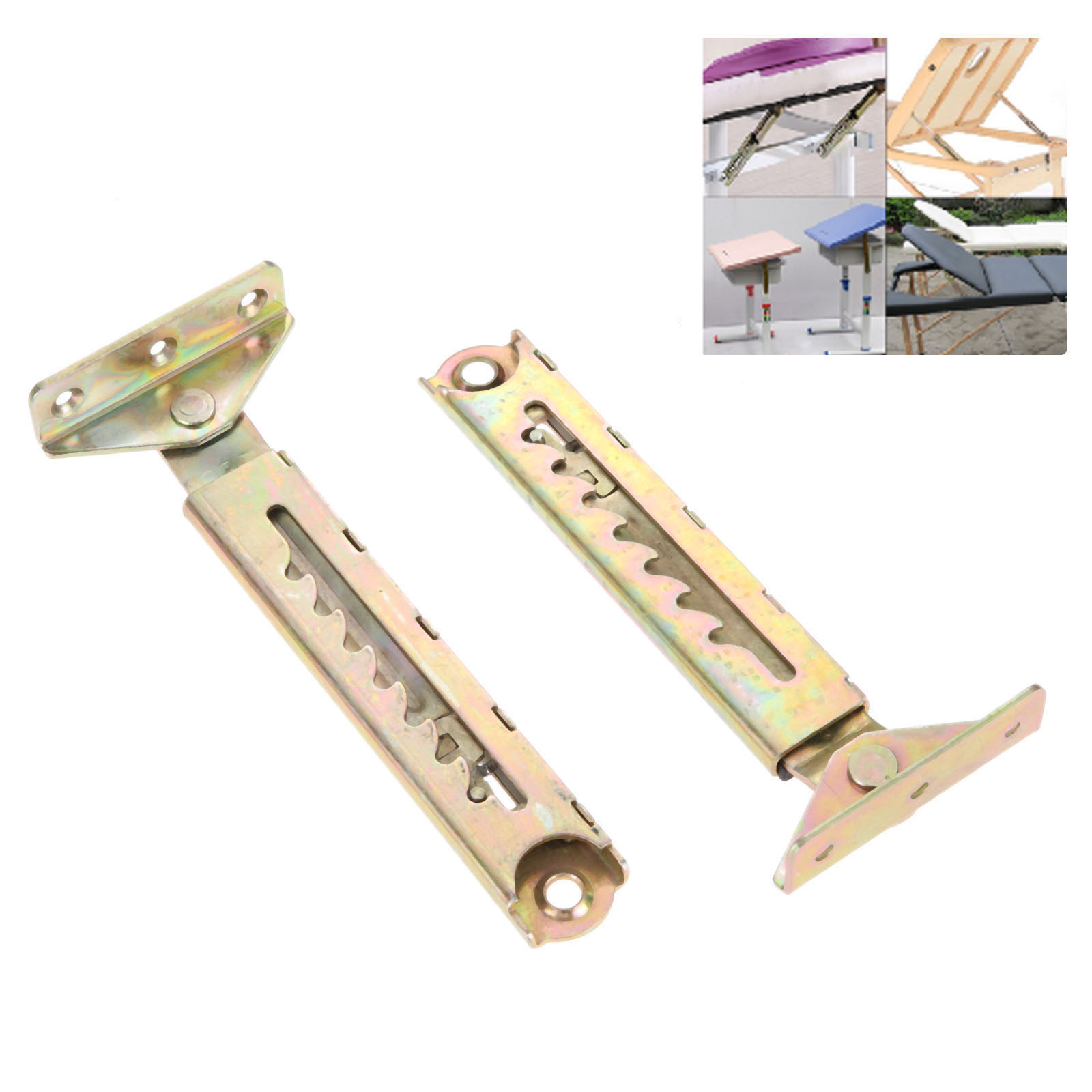 2Stck Sofa Hebe Scharnier Winkel Einstellung Scharnier Einstellbare Getriebe Verknüpfungen und Rechts Eisen Winkel Hebe Stange für Zeichnung tisch