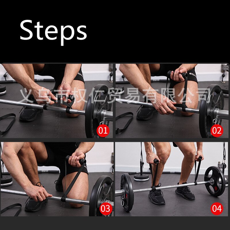 Pull Up assistenza fasce maniglie impugnature cinturino Fitness cavo resistente maniglie per macchine Home Gym forza Sling bilancieri Trainer