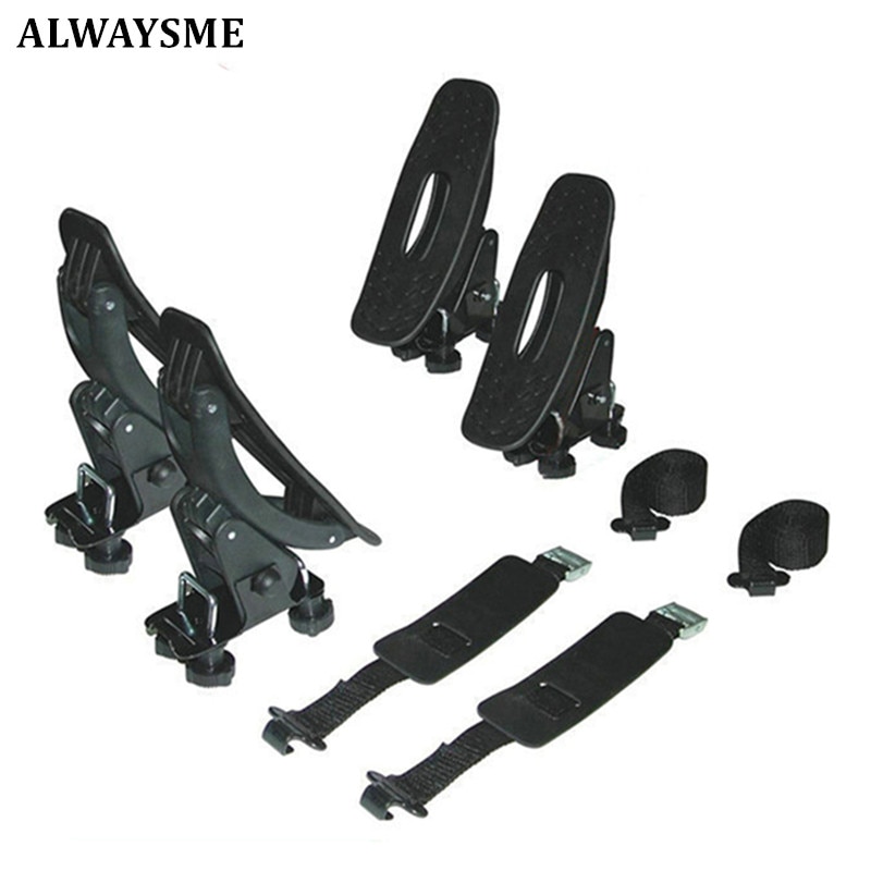 Alwaysme 4 kpl/sarja auton maastoauton katto -satulateline teline kajakille, veneelle, kanootille, surffaus