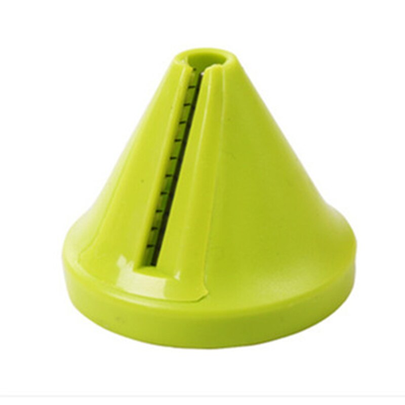 Kitchen Tools Groente Fruit Multifunctionele Spiraal Shredder Dunschiller Handleiding Aardappel Wortel Radijs Draaiende Shredder Rasp: Green
