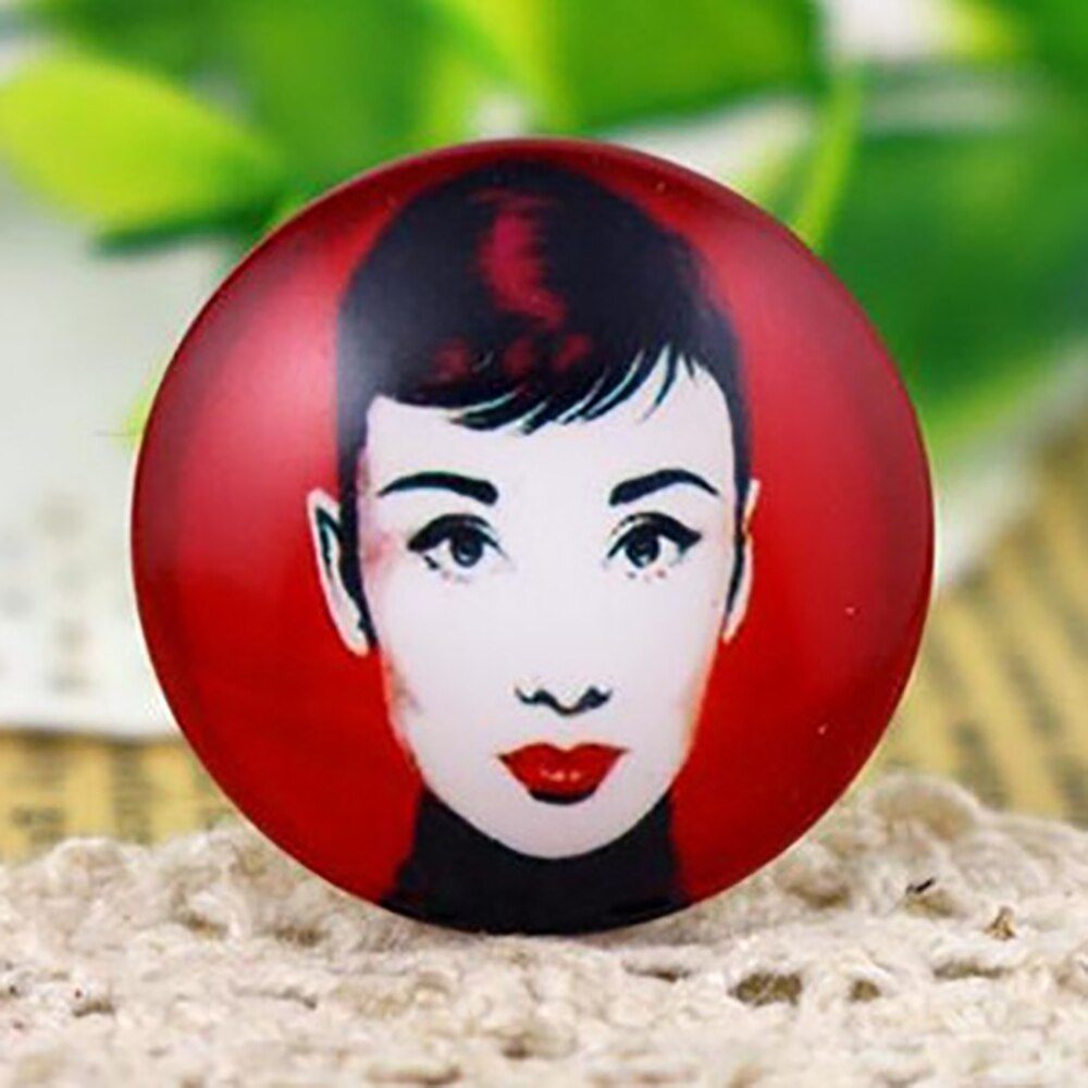 5pcs/Lot 25mm Tree Handmade Photo Glass Cabochons: F1-46