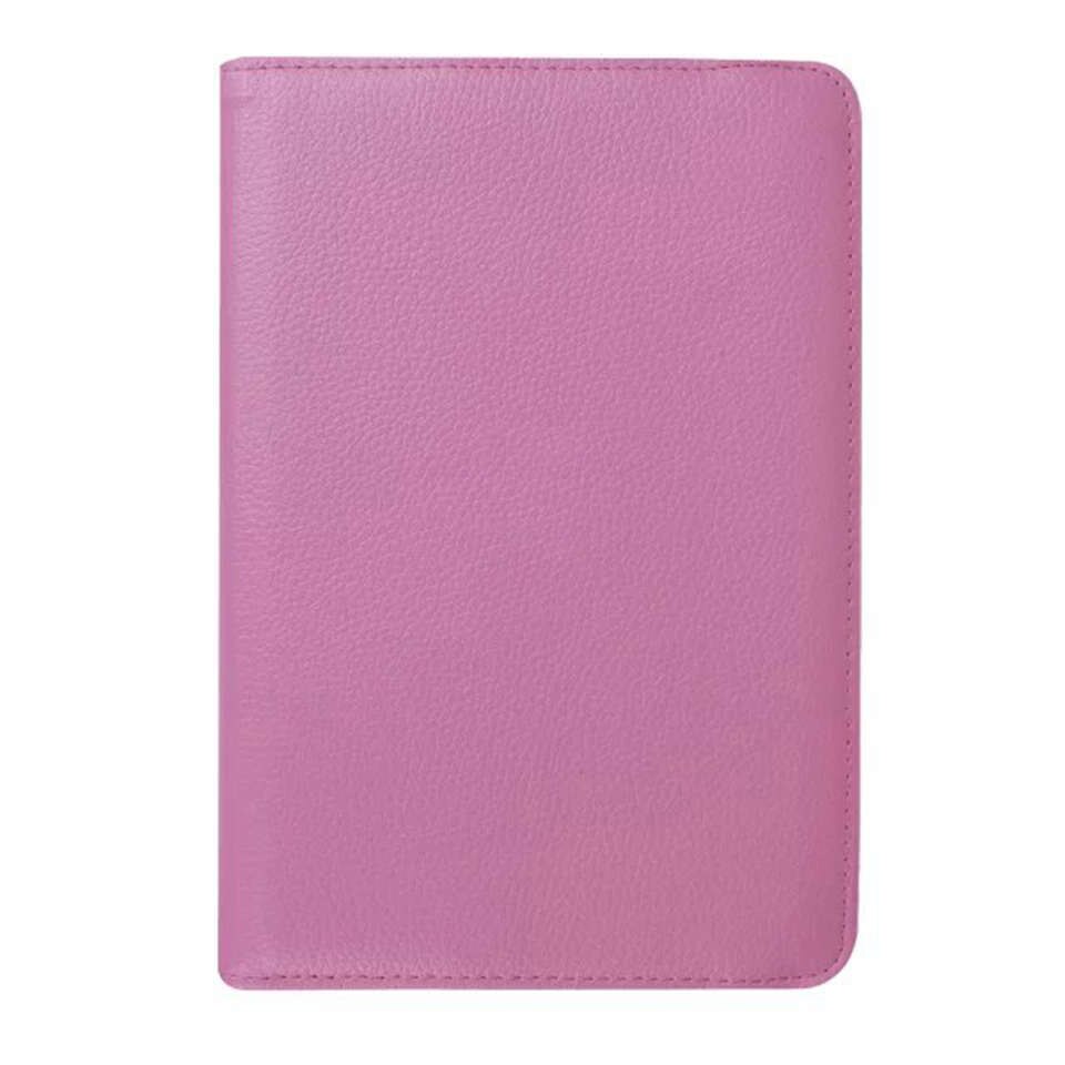 För samsung galaxy tab  s2 8.0 tums fodral  t710 t713 t715 t719 sm-t710 sm-t715 surfplatta skal 360 roterande fäste flip läder skal: Rosa