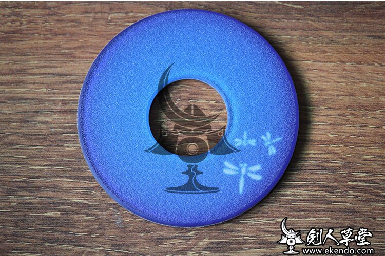 - ikendo.net - sp052 -  trollslända dubbeldäck tsuba -kendo tillbehör tsuba kendo tillbehör