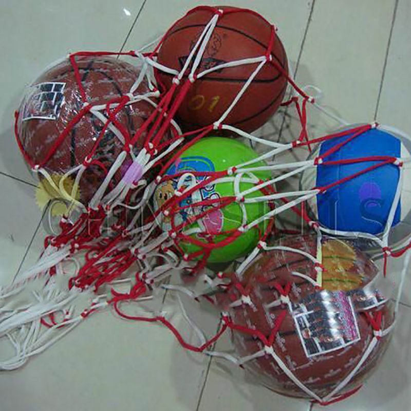 Outdoor Netto Zak Sporting Voetbal Netto 10 Ballen Dragen Netto Zak Volleybal Voetbal Ballen Netto Zak Sport Draagbare Apparatuur