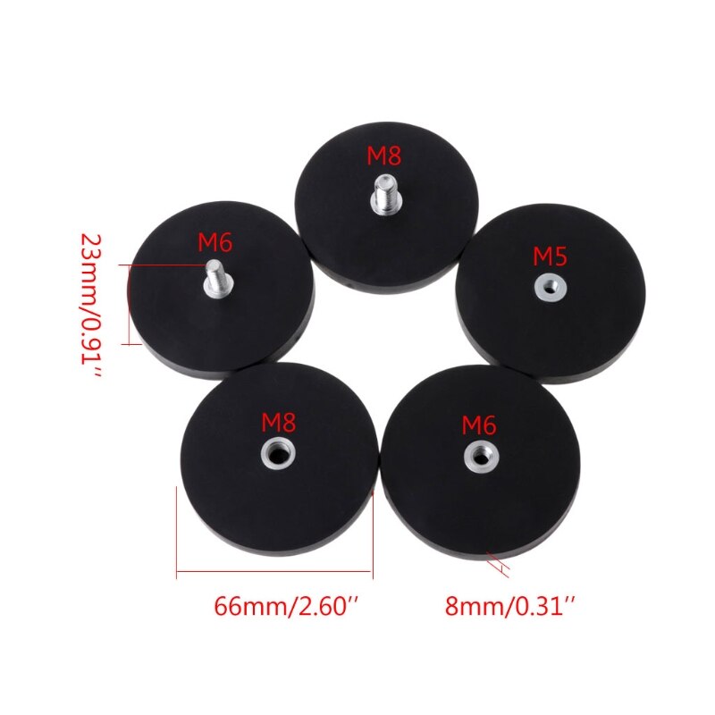 D66 Magnetic Base Mounting Bracket For Off-road Vehicles & Trucks Boat LED Light