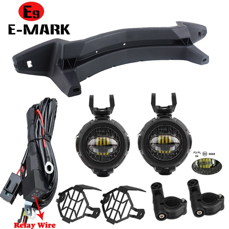 For bmw  r 1200 gs adv lc  r1250gs frontbraketter for motorsykkel ledde kjørelys for bmw  r1200gs adventure lc deler