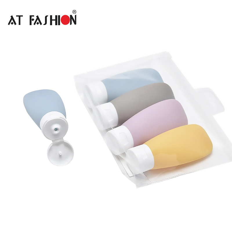 Ensemble de bouteilles rechargeables de voyage, 30/60/100ml, cosmétiques, lavage du visage, crème pour les mains, Lotion, tuyau, distributeur vide, 3/4 pièces