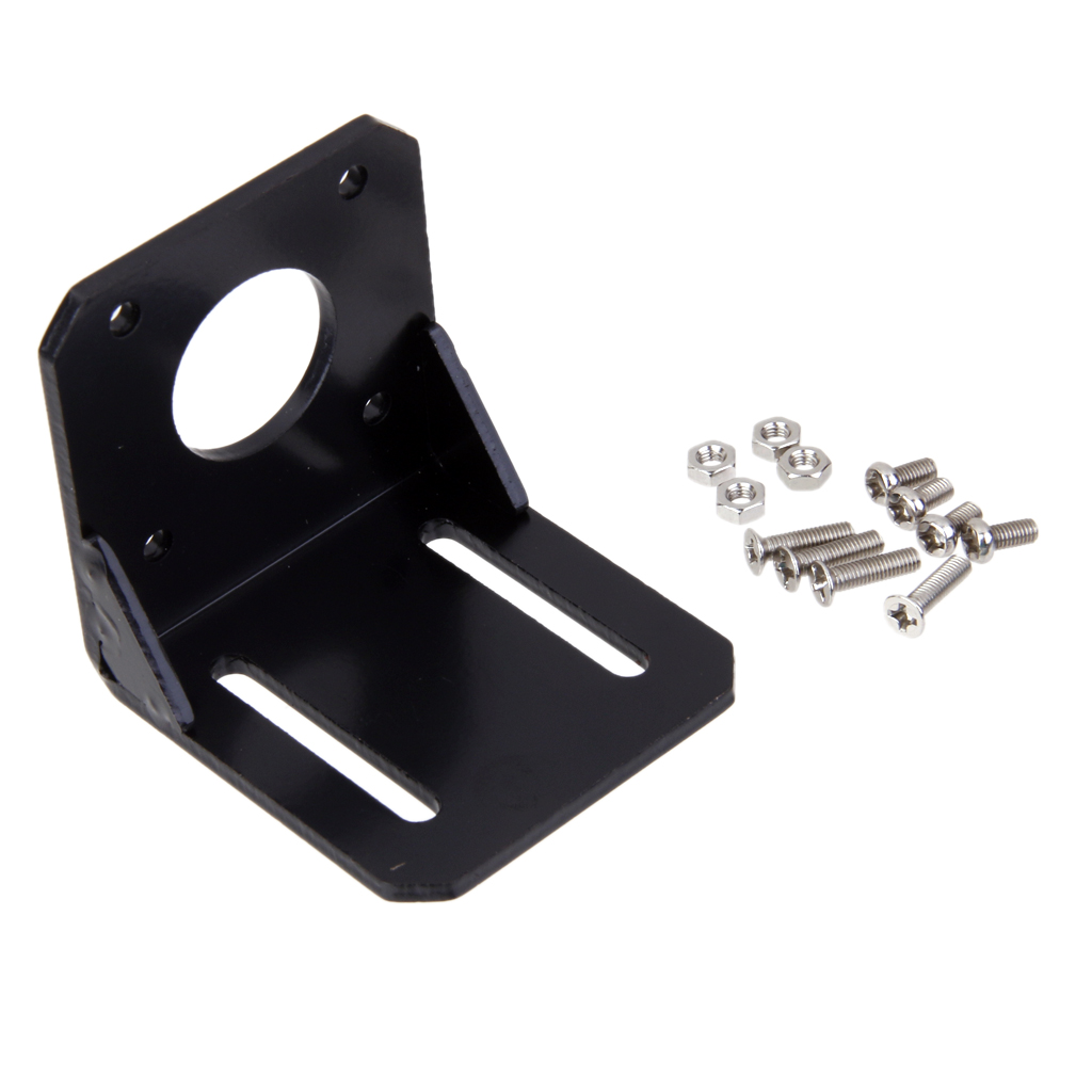 Durable Alloy Steel Mounting Bracket For 42mm NEMA17 Stepper Motor +Screws