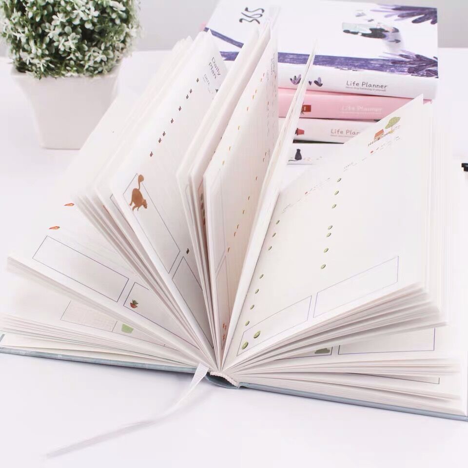 Minkys Kawaii 365 Dagen Leven Planner Dagboek Notebook En Tijdschriften Bullet Daliy Wekelijkse Maandelijkse Notepad School Kantoorbenodigdheden