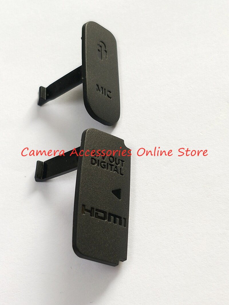 Hoge Usb/Hdmi-Compatibel Mic Rubber Cover Voor Canon Eos 650D Rebel T4i Kus X6i / 700D Kus X7i Rebel T5 Camera