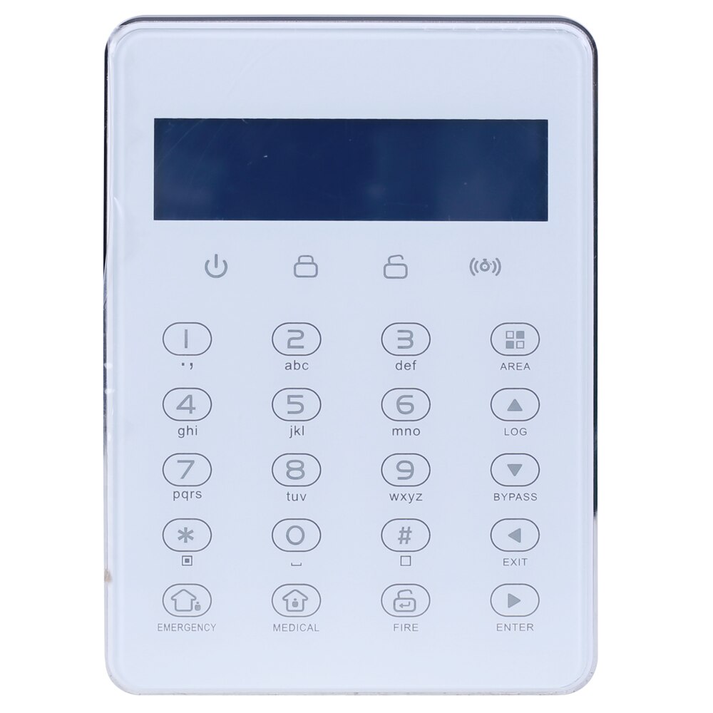 FC-7688 Plus Verdrahtete berühren Tastatur Für FC-7688 TCP IP GSM GPRS Alarm System PSTN Alarm System