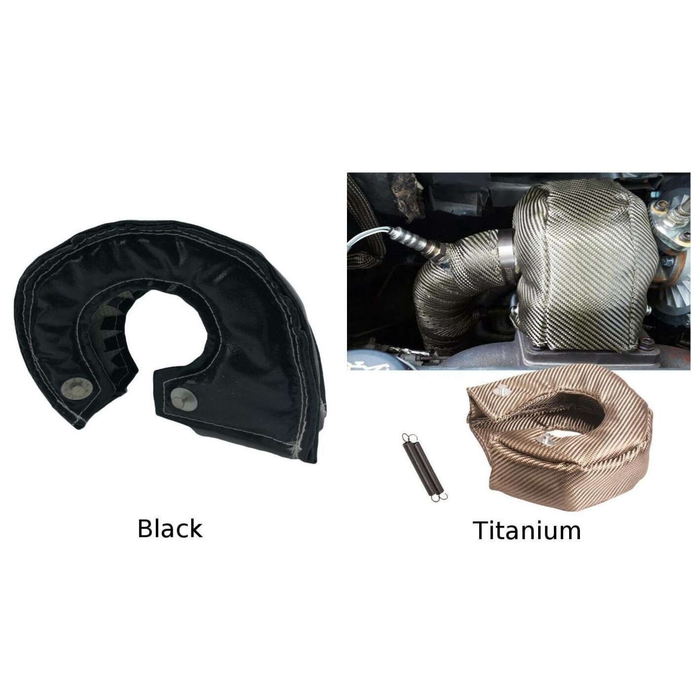 Protector de calor de coche cubierta resistente a altas temperaturas con sujetadores motor de repuesto práctico
