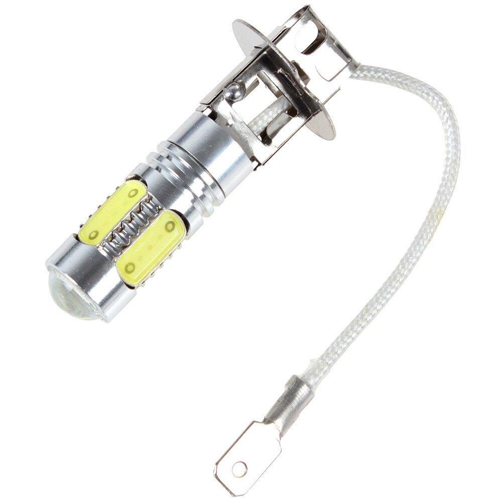 2 stuks  * h3 7.5w auto led koplampen super heldere auto mistlamp cob 12v 6000k witte lamp  h3 mistlampen