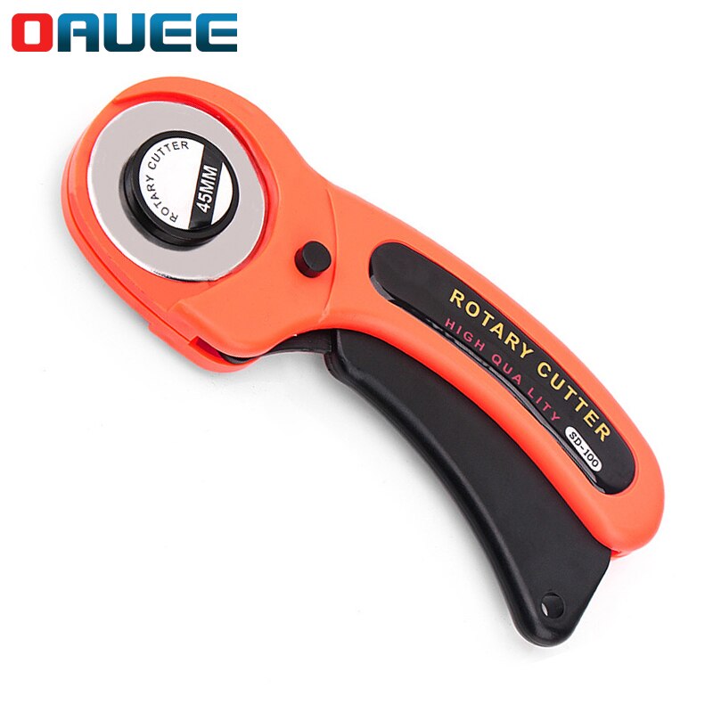 45MM Rotating wheel cloth knife leather knife paper knife round wallpaper knife hob dotted curve wavy line utility knife Cutter