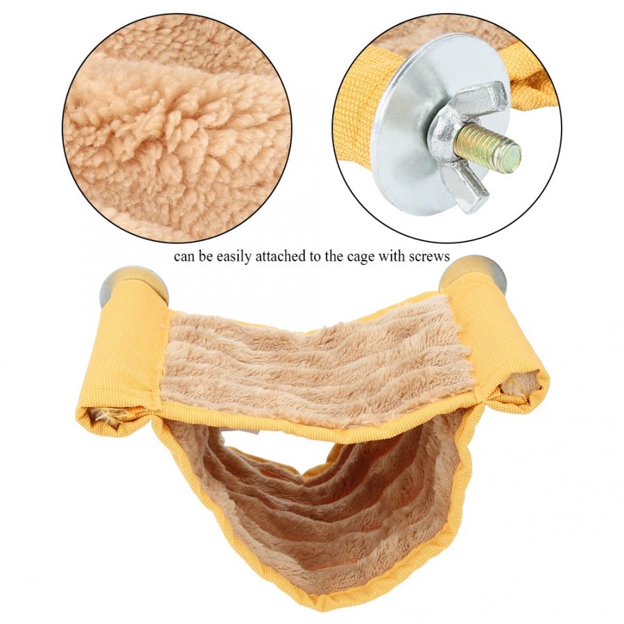 Hangmat Kooi Huisdier Cavia Warm Hangmat Bed Kleine Dier Hamster Muis Egel Huis Kooi Cave Hamster: Default Title