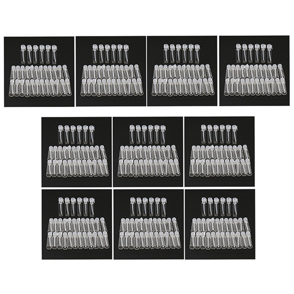 300Pieces, 2ml, Clear Liquid Sample Glass Bottles, Empty Perfume Essential Oil Vials, Reusable Cosmetics Containers-Leakproof