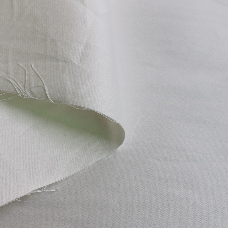 100cm*110cm Heavy Wool Silk Cotton Fabric Wedding Painting Art Textile Natural White