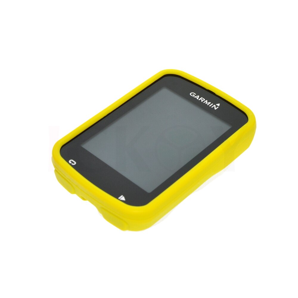 Voor Fietsen GPS Garmin Edge 820 Beschermende Bescherm Cover Silicone Rubber Case Fiets Computer Accessoires: YELLOW
