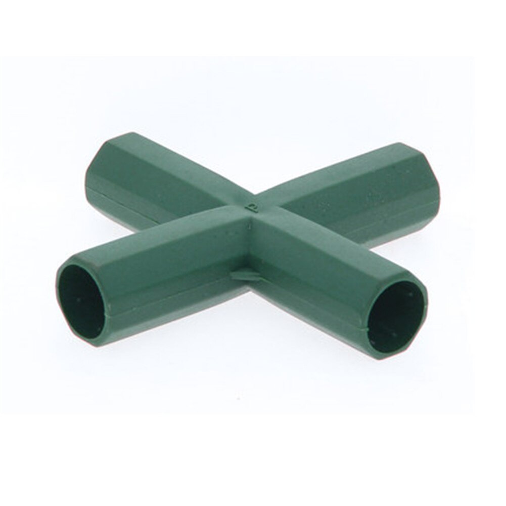 16Mm Pvc Fitting 5 Types Stabiele Ondersteuning Zware Kas Frame Building Connector Haakse 3 4 5-manier Pijler Connector: D