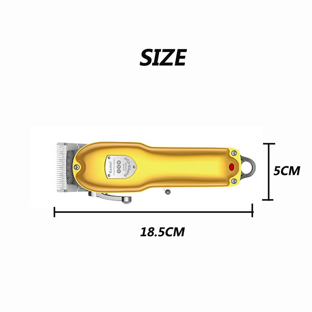 100-240v kemei uppladdningsbart hårtrimmer hårklippare hår rakning maskin hårskärning skägg elektrisk rakhyvel