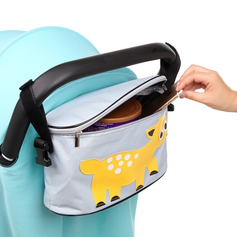 Baby Tasche mit Guter kinderwagen organizer Trolley Kinderwagen Auto erhöhen Aufbewahrungstasche Mama Tasche Windel Einkaufstasche